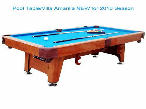 Pool Table/Villa Amarilla New for 2010 Season